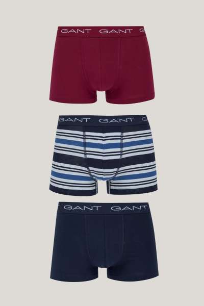 ALSÓNEŰ GANT ULTISTRIPE TRUNK 3-PACK EVENING BLUE