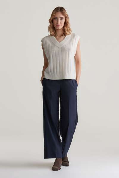 NADRÁG GANT PULL-ON PANTS EVENING BLUE