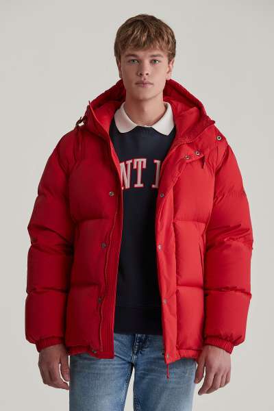 DZSEKI GANT EXPEDITION DOWN PUFFER RUBY RED