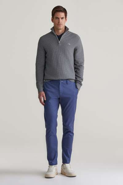 NADRÁG GANT SLIM CHINOS DUSTY NAVY
