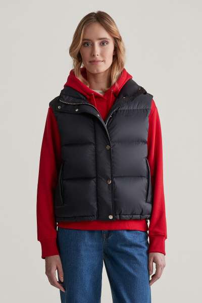 ELLÉNY GANT DOWN VEST BLACK