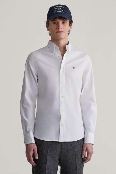 ING GANT LIM OXFORD TRETCH HIRT WHITE