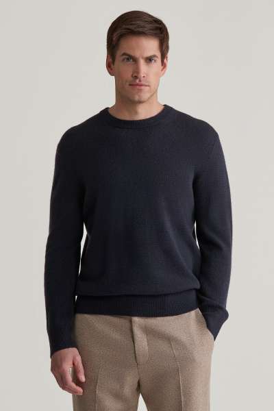 PULÓVER GANT CASHERE C-NECK EVENING BLUE