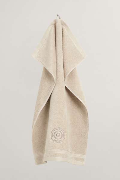 TÖRÜLKÖZŐ GANT CREST TOWEL 50X70 PUTTY