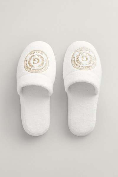 OTTHONI CIPŐ GANT CREST SLIPPERS WHITE