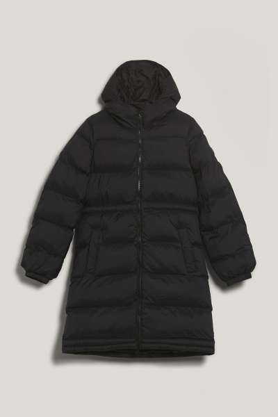 DZSEKI GANT LONG HEAVY PADDED JACKET BLACK
