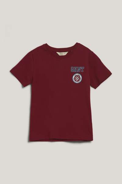 PÓLÓ GANT 1949 T-SHIRT WINE RED