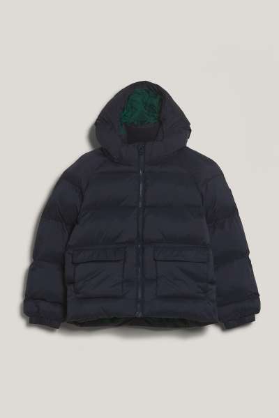 DZSEKI GANT HEAVY RAGLAN PUFFER JACKET EVENING BLUE