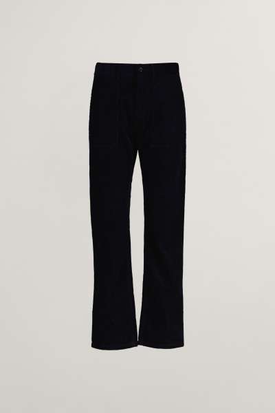 NADRÁG GANT RELAXED WORKWEAR CORD TROUSERS EVENING BLUE