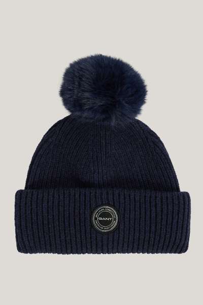 SAPKA 7-16 ÉVES GANT POM BEANIE CLASSIC BLUE