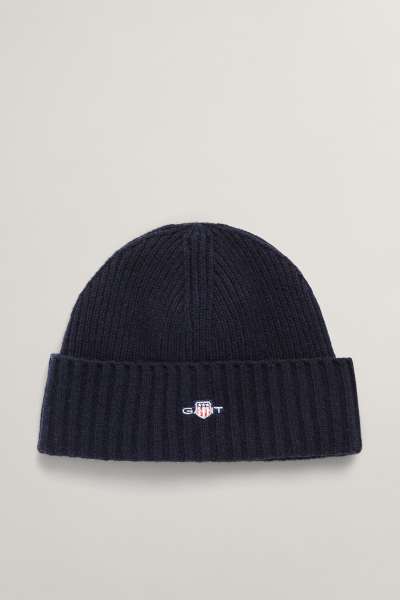 SAPKA 7-16 ÉVES GANT SHIELD WOOL BEANIE EVENING BLUE