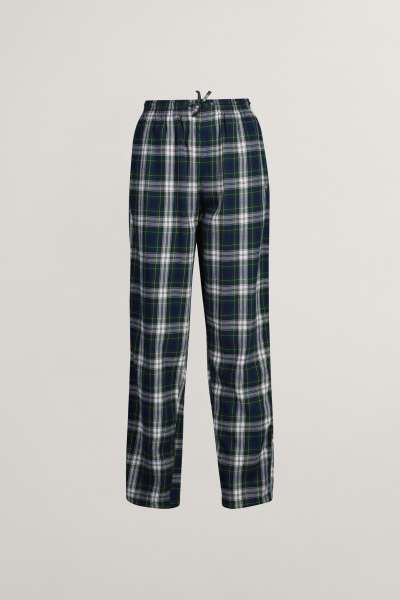 PIZSAMA NADRÁG GANT FLANNEL CHECK PAJAMA PANTS NAVY