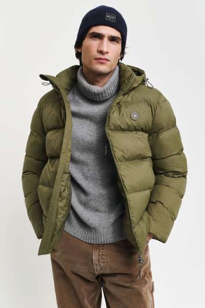 DZSEKI GANT ACTIVE CLOUD JACKET JUNIPER GREEN