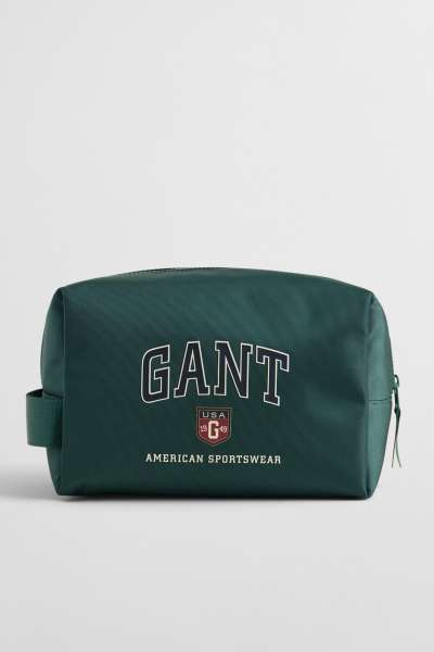 KOZMETIKAI TÁSKA GANT SHIELD WASH BAG WOODY GREEN