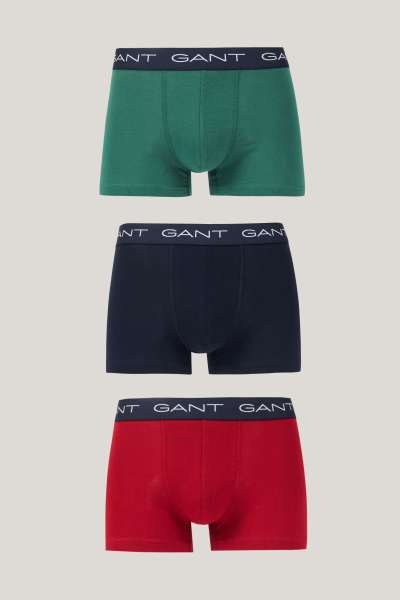 ALSÓNEMŰ GANT TRUNK 3-PACK CHERRY RED