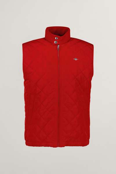 MELLÉNY GANT QUILTED WINDCHEATER VET RUBY RED