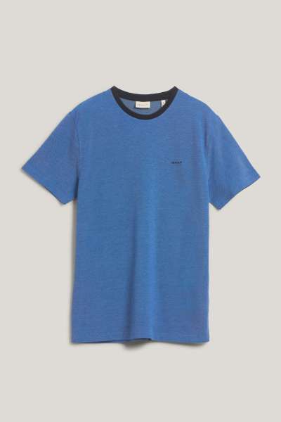 PÓLÓ GANT 4-COL OXFORD REGULAR  T-HIRT DAY BLUE