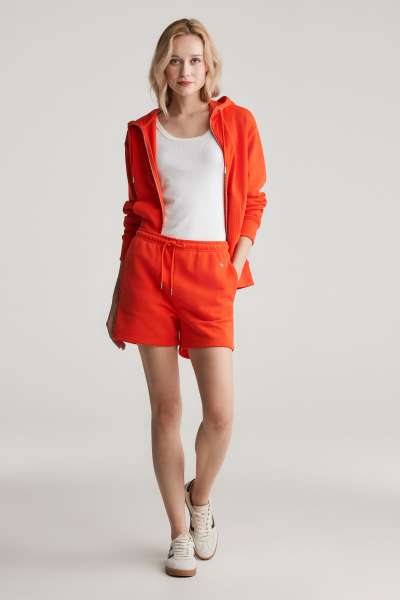 TRÉNINGRUHA RÖVIDNADRÁG GANT REG SHIELD SHORTS ORANGE RED