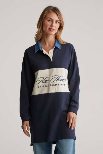 RUHA GANT HEAVY RUGGER LS DRESS EVENING BLUE