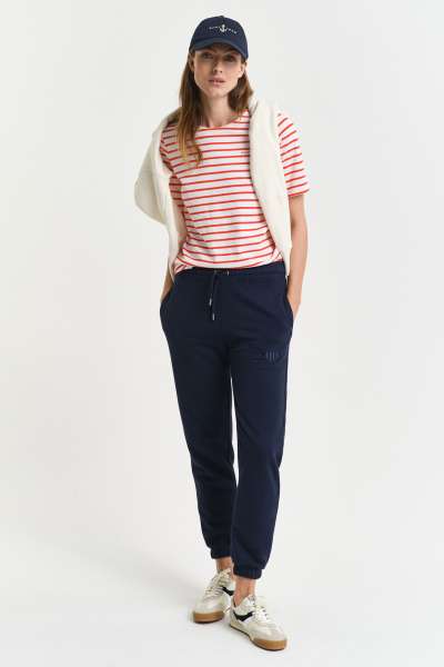 TRÉNINGNADRÁG GANT REG TONAL SHIELD SWEATPANTS EVENING BLUE