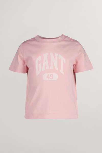 PÓLÓ GANT 49 ARCH T-SHIRT BLUSHING PINK