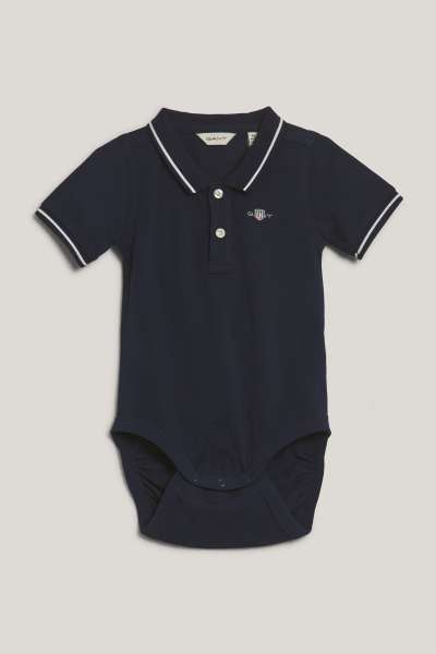 BODY GANT CONTRAST TP PIQUE BODY MARINE