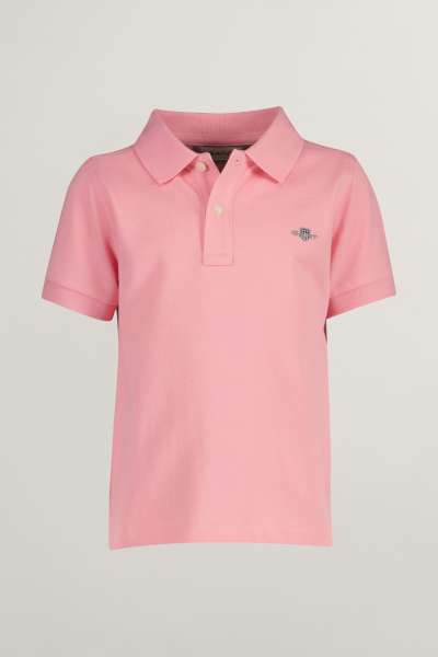PÓLÓ GANT SHIELD SS PIQUE GERANIUM PINK