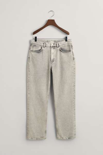 FARMER GANT RELAXED JEANS GREY WORN IN