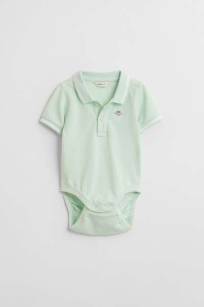 BODY GANT CONTRAST TP PIQUE BODY FADED MINT