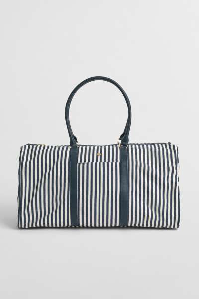 SPORTTÁSKA GANT HICKORY STRIPED DUFFLE BAG EVENING BLUE