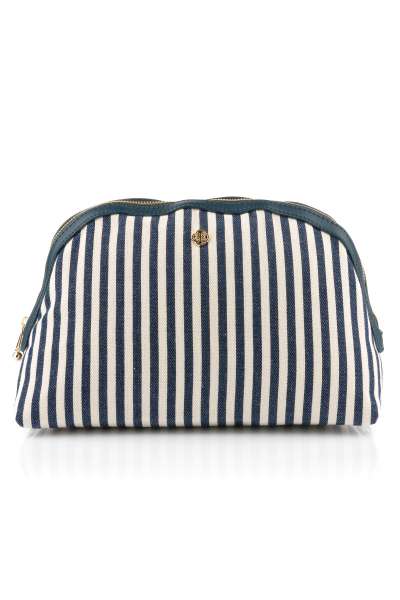 KOZMETIKAI TÁSKA GANT HICKORY STRIPE WASH BAG EVENING BLUE