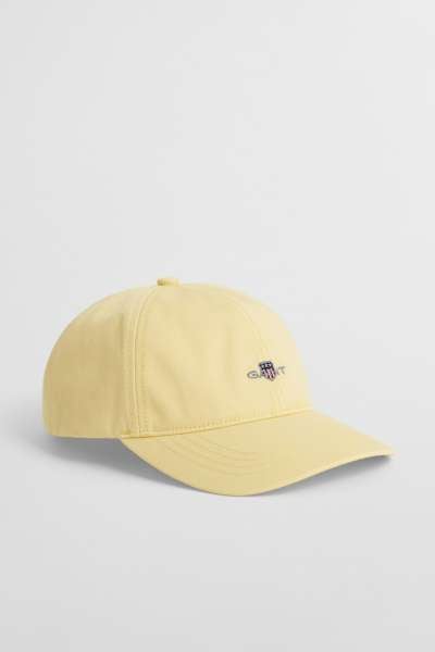 SAPKA 1-6 ÉVES GANT SHIELD COTTON TWILL CAP DUSTY LIGHT YELLOW