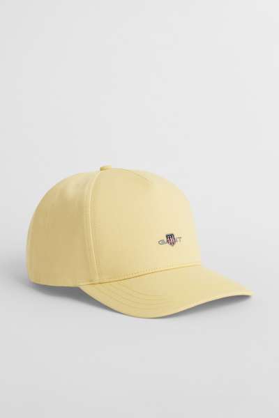 SAPKA 7-16 ÉVES GANT SHIELD COTTON TWILL CAP DUSTY LIGHT YELLOW