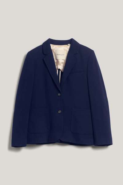 ZAKÓ GANT SLIM PIQUE BLAZER EVENING BLUE