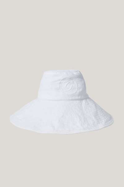 KALAP GANT LINEN SUN HAT WHITE