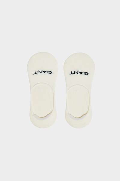 ZOKNI GANT INVISIBLE SOCKS 2-PACK EGGSHELL