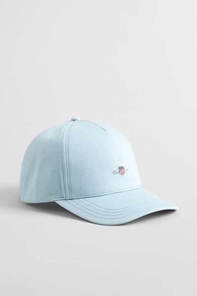 SAPKA 7-16 ÉVES GANT SHIELD COTTON TWILL CAP CALMING BLUE