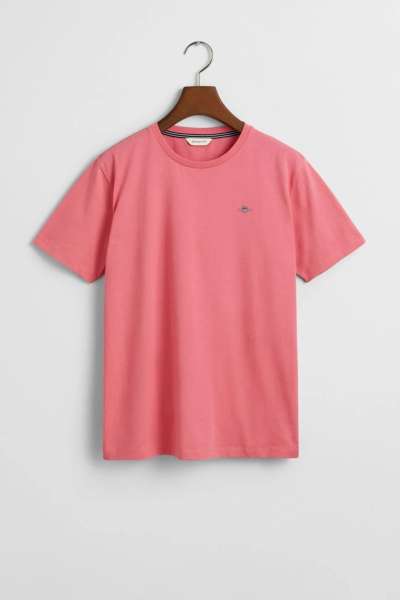 PÓLÓ GANT SHIELD SS T-SHIRT BLUSH PINK