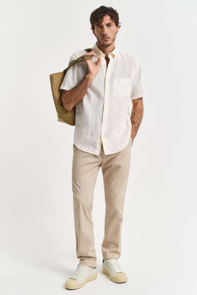 NADRÁG GANT SLIM SPORTS CHINOS DRY SAND