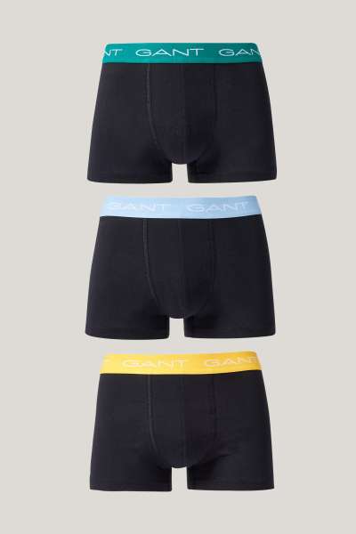 ALSÓNEMŰ GANT TRUNK 3-PACK BLACK