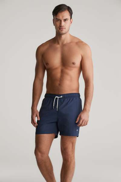 FÜRDŐRUHA GANT SWIM SHORTS MARINE