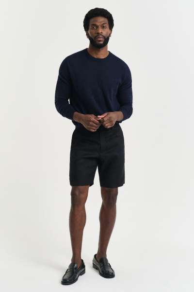 RÖVIDNADRÁG GANT RELAXED LINEN DS SHORTS BLACK