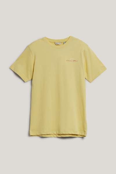 PÓLÓ GANT SAILING GAPHIC T-SHIRT DUSTY LIGHT YELLOW
