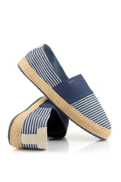 ESPADRILLES GANT RAFFIAVILLE ECRU/BLUE