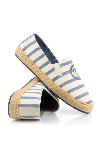 ESPADRILLES GANT RAFFIAVILLE OFF WHT/BLUE