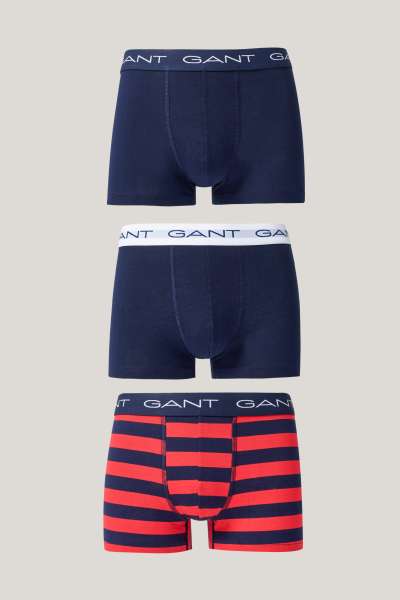 ALSÓNEMŰ GANT STRIPE TRUNK 3-PACK EVENING BLUE