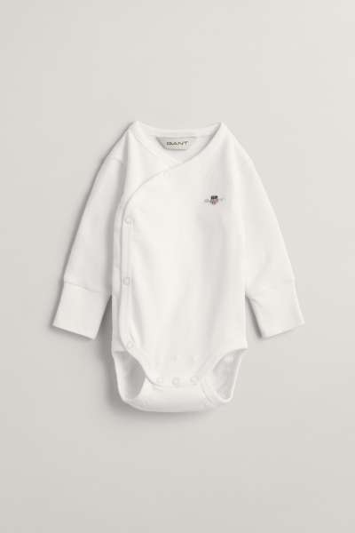 BODY GANT SHIELD LS BODY WHITE
