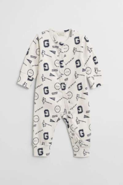 PIZSAMA GANT PRINTED AOP PYJAMA EGGSHELL