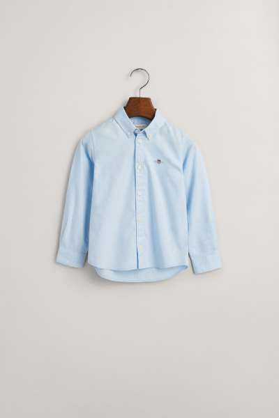 ING GANT SHIELD OXFORD BD SHIRT CAPRI BLUE