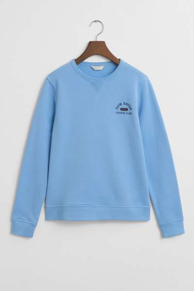 MELEGÍTŐFELSŐ GANT GRAPHIC C-NECK SWEAT DREAM BLUE